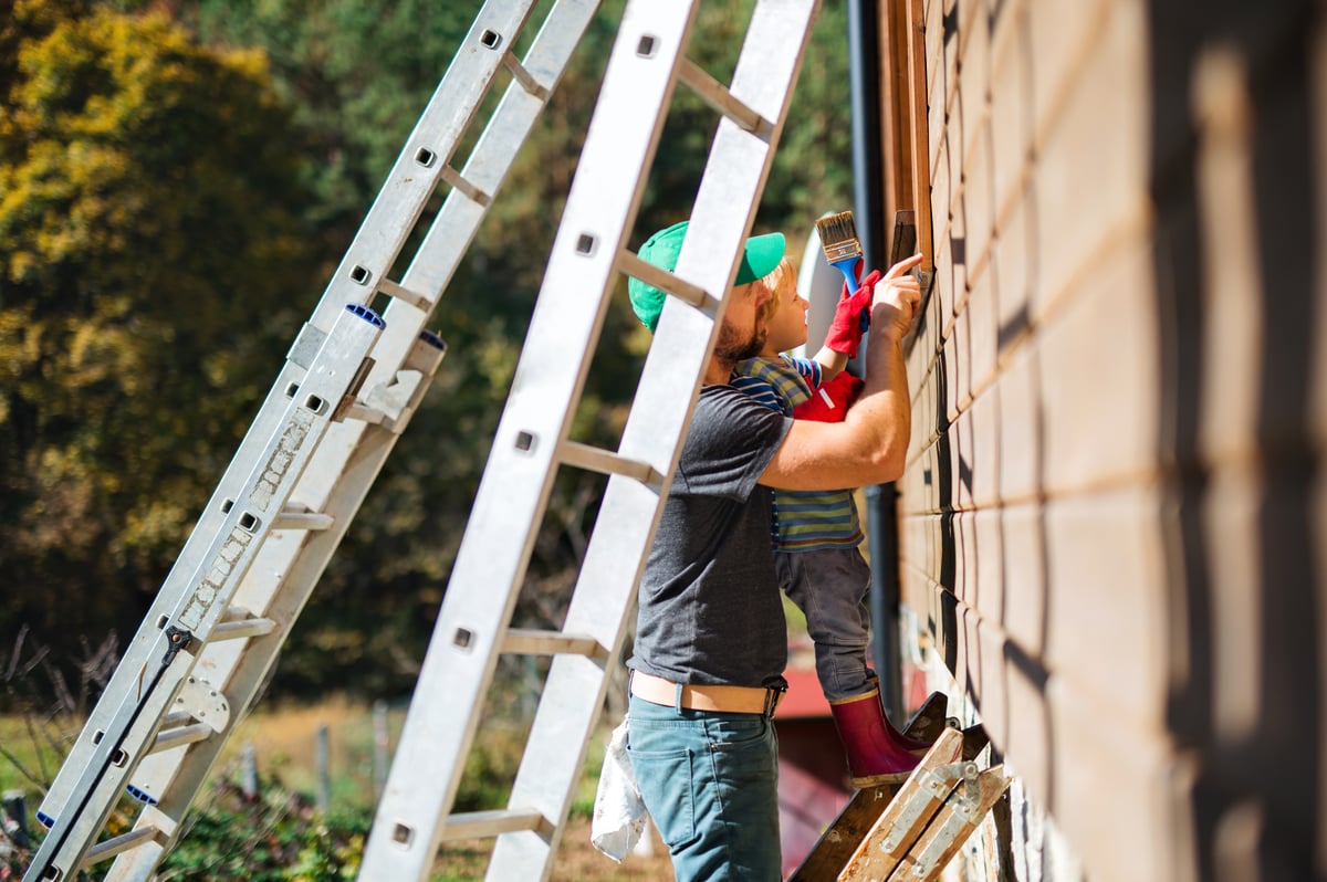 a-father-and-toddler-boy-outdoors-in-summer-paint-2023-11-27-05-12-36-utc
